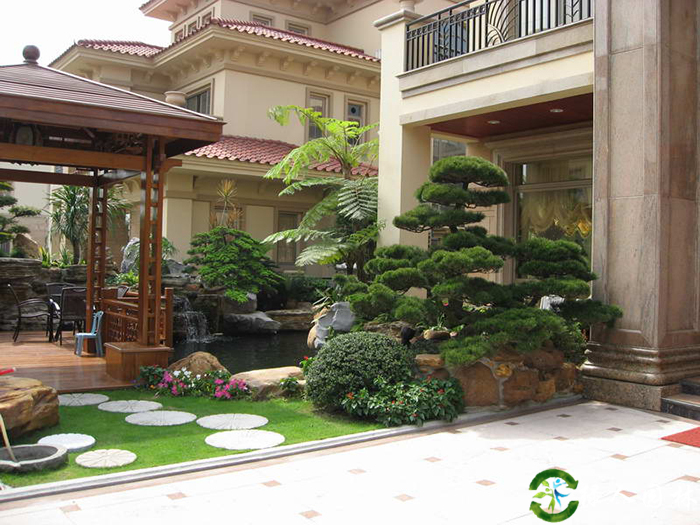 河南枝景景观工程有限公司别墅的庭院装修设计设计非常重要